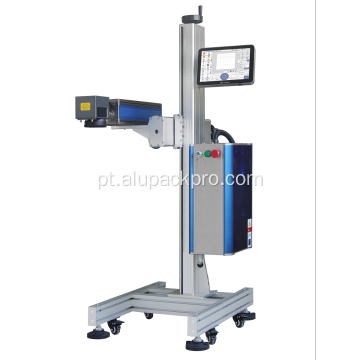 Máquina de codificação a laser para alumínio